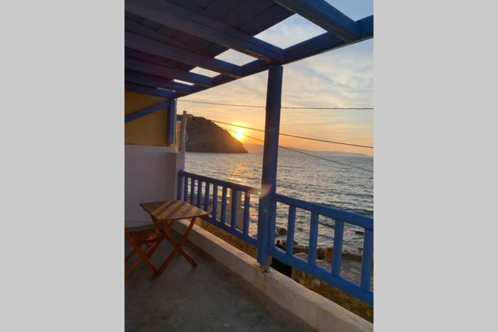 Romantic House 6 Steps From The Sea Mochlos Exterior foto