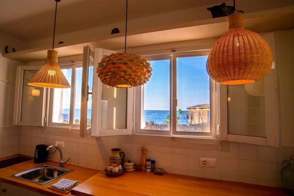 Romantic House 6 Steps From The Sea Mochlos Exterior foto